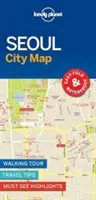 Lonely Planet Mapa mesta Soul 1 - Lonely Planet Seoul City Map 1