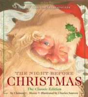 The Night Before Christmas Oversized Polstrovaná kniha pre deti: Vianočná kniha: klasické vydanie, bestseller New York Times (Vianočná kniha, prázdninové tradície, detské knihy) - The Night Before Christmas Oversized Padded Board Book: The Classic Edition, the New York Times Bestseller (Christmas Book, Holiday Traditions, Kids C