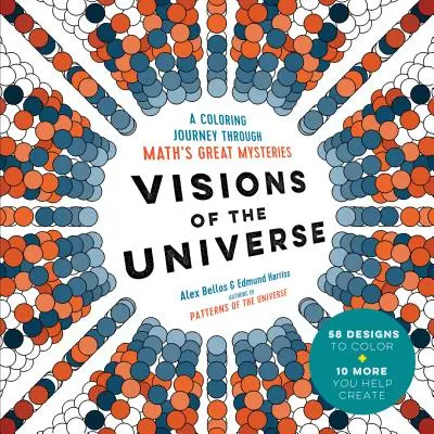 Vízie vesmíru: Omaľovánkové putovanie po veľkých matematických záhadách - Visions of the Universe: A Coloring Journey Through Math's Great Mysteries