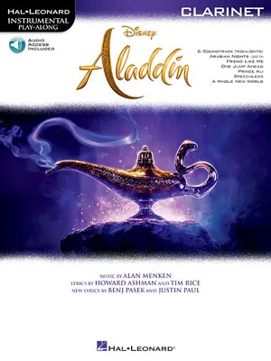 Aladin: Séria inštrumentálnych predlôh pre klarinet - Aladdin: Instrumental Play-Along Series for Clarinet