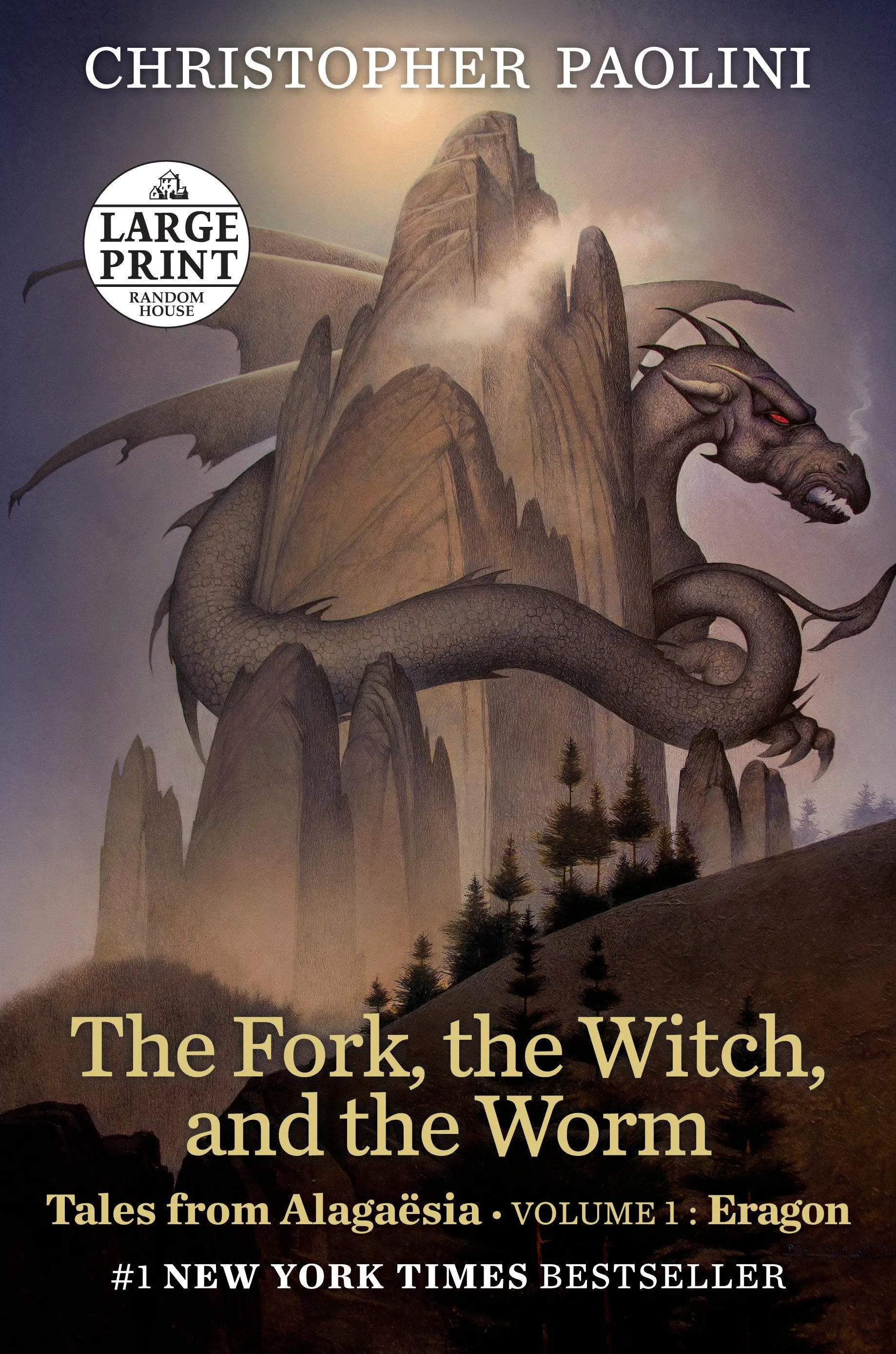 Vidlička, čarodejnica a červ: Príbehy z Alagázie (1. diel: Eragon) - The Fork, the Witch, and the Worm: Tales from Alagasia (Volume 1: Eragon)