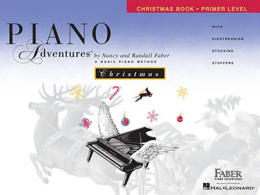 Primer Level - Christmas Book (Vianočná kniha): Klavírne dobrodružstvá - Primer Level - Christmas Book: Piano Adventures