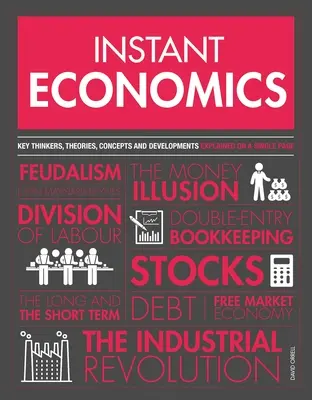 Okamžitá ekonómia: Kľúčoví myslitelia, teórie, objavy a koncepcie - Instant Economics: Key Thinkers, Theories, Discoveries and Concepts