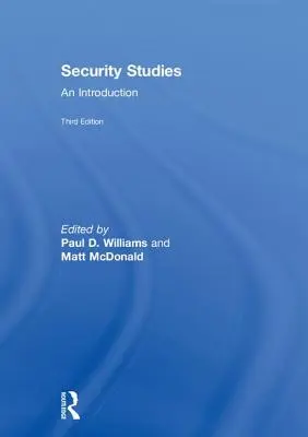 Bezpečnostné štúdie: Úvod do problematiky mierových operácií - Security Studies: An Introduction