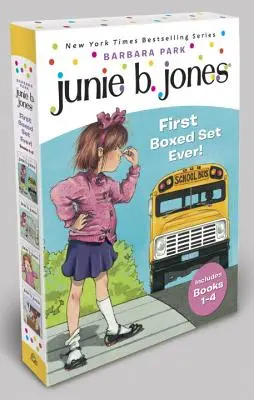 Junie B. Jonesová Prvý box set v histórii! Knihy 1-4 - Junie B. Jones First Boxed Set Ever!: Books 1-4