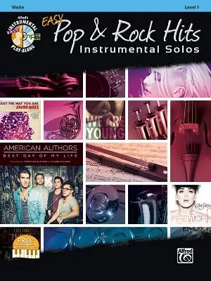 Easy Pop & Rock Hits Instrumental Solos for Strings: Husle, kniha a CD - Easy Pop & Rock Hits Instrumental Solos for Strings: Violin, Book & CD