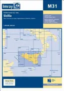 Mapa Imray M31 - Sicília - Imray Chart M31 - Sicily