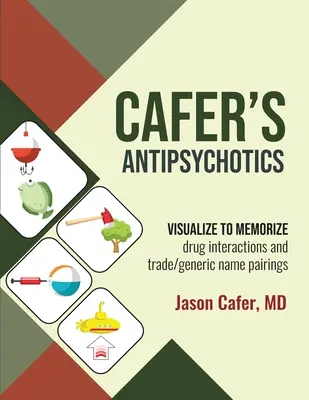 Caferove antipsychotiká: Vizualizácia na zapamätanie si liekových interakcií a párovania obchodných/generických názvov - Cafer's Antipsychotics: Visualize to Memorize Drug Interactions and Trade/generic Name Pairings