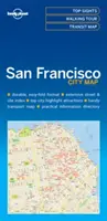Lonely Planet San Francisco Mapa mesta 1 - Lonely Planet San Francisco City Map 1