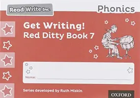 Čítajte písať Inc. Phonics: Get Writing! Červená knižka 7 balenie po 10 ks - Read Write Inc. Phonics: Get Writing! Red Ditty Book 7 Pack of 10