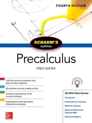 Schaum's Outline of Precalculus, štvrté vydanie - Schaum's Outline of Precalculus, Fourth Edition