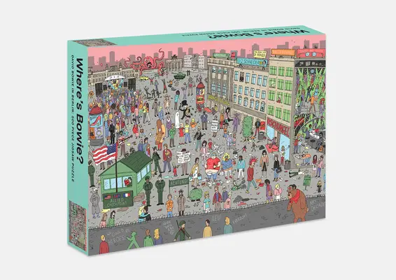 Kde je Bowie? David Bowie v Berlíne: 500-dielna skladačka - Where's Bowie?: David Bowie in Berlin: 500 Piece Jigsaw Puzzle