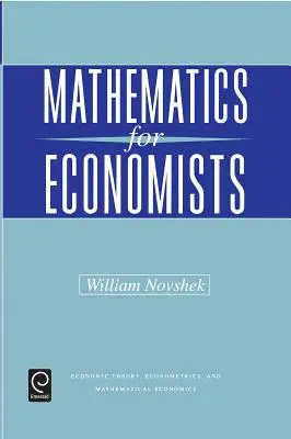 Matematika pre ekonómov - Mathematics for Economists