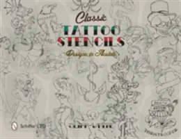Klasické tetovacie šablóny: Dizajny v acetáte - Classic Tattoo Stencils: Designs in Acetate