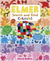Elmer hľadá a nachádza farby - Elmer Search and Find Colours