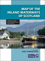 Mapa vnútrozemských vodných ciest Škótska - Map of the Inland Waterways of Scotland