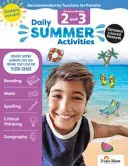 Denné letné aktivity: Prechod z 2. do 3. ročníka, 2.-3. trieda - Daily Summer Activities: Moving from 2nd Grade to 3rd Grade, Grades 2-3