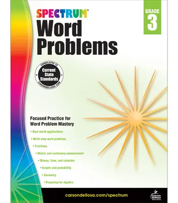 Spektrum Slovné úlohy, 3. ročník - Spectrum Word Problems, Grade 3