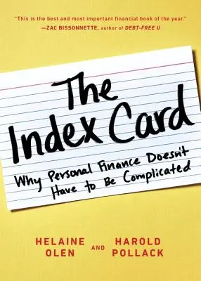 Kartotéka: Prečo osobné financie nemusia byť komplikované - The Index Card: Why Personal Finance Doesn't Have to Be Complicated