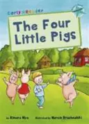 Štyri prasiatka - (Turquoise Early Reader) - Four Little Pigs - (Turquoise Early Reader)