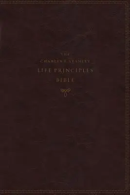 Nkjv, Charles F. Stanley Life Principles Bible, 2. vydanie, kožená mäkká väzba, bordová farba, indexovaná, pohodlná tlač: Rastieme v poznaní a pochopení - Nkjv, Charles F. Stanley Life Principles Bible, 2nd Edition, Leathersoft, Burgundy, Indexed, Comfort Print: Growing in Knowledge and Understanding of