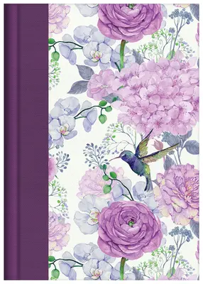 KJV Study Bible - Large Print [kolibrík Šeřík] - KJV Study Bible - Large Print [hummingbird Lilacs]