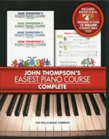 Najjednoduchší kurz klavíra Johna Thompsona - kompletný: Súbor 4 kníh/absolventských nahrávok - John Thompson's Easiest Piano Course - Complete: 4-Book/Audio Boxed Set