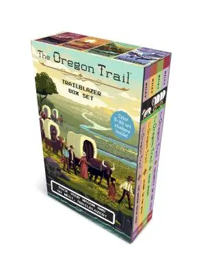 Oregon Trail Trailblazer (brožovaná sada plus obtlačky) - Oregon Trail Trailblazer (paperback boxed set plus decals)