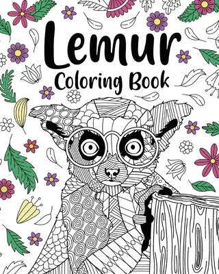 Lemur Omaľovánka - Lemur Coloring Book
