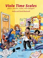Viola Time Scales - skladby, hádanky, stupnice a arpeggia - Viola Time Scales - Pieces, puzzles, scales, and arpeggios