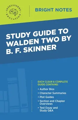 Študijná príručka k Walden Two od B. F. Skinnera - Study Guide to Walden Two by B. F. Skinner