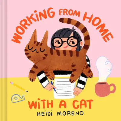 Práca z domu s mačkou - Working from Home with a Cat