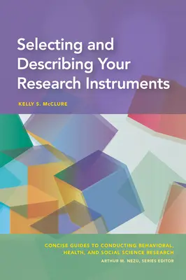 Výber a opis výskumných nástrojov - Selecting and Describing Your Research Instruments
