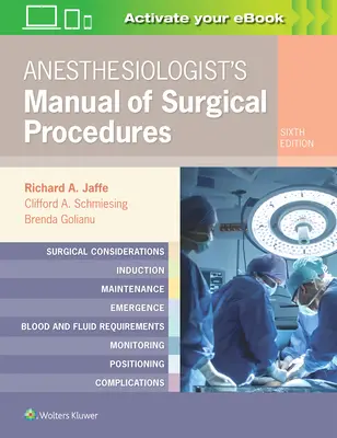Anestéziologická príručka chirurgických postupov - Anesthesiologist's Manual of Surgical Procedures