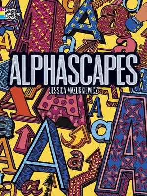 Omaľovánky Alphascapes - Alphascapes Coloring Book