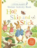 Králik Peter Hop, Skip, Sticker Activity - Peter Rabbit Hop, Skip, Stick Sticker Activity
