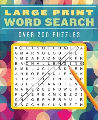 Hľadanie slov s veľkou tlačou - Large Print Word Search