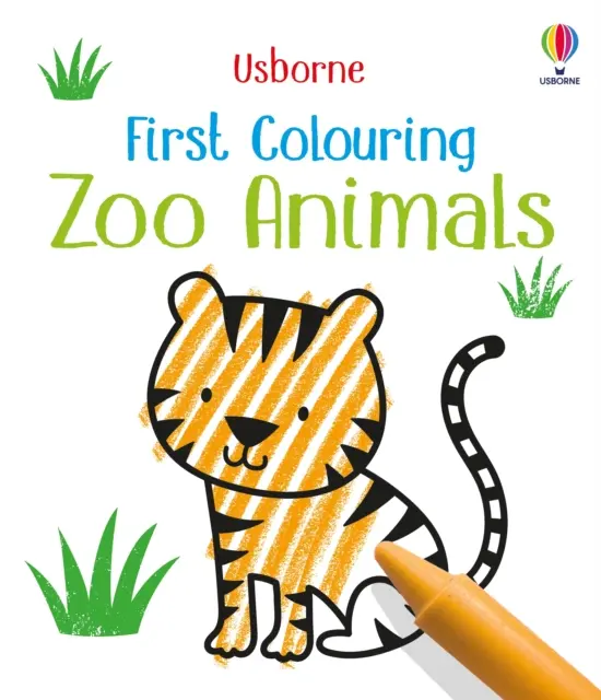 Prvé vyfarbovanie Zvieratká v zoo - First Colouring Zoo Animals