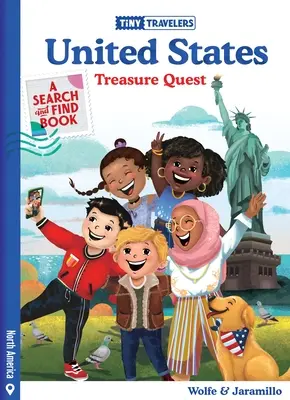 Drobní cestovatelia Spojené štáty hľadanie pokladu - Tiny Travelers United States Treasure Quest