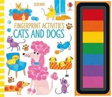 Aktivity s odtlačkami prstov Mačky a psy - Fingerprint Activities Cats and Dogs