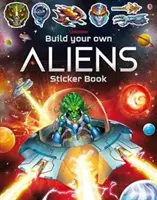 Zostav si vlastnú knihu samolepiek mimozemšťanov - Build Your Own Aliens Sticker Book