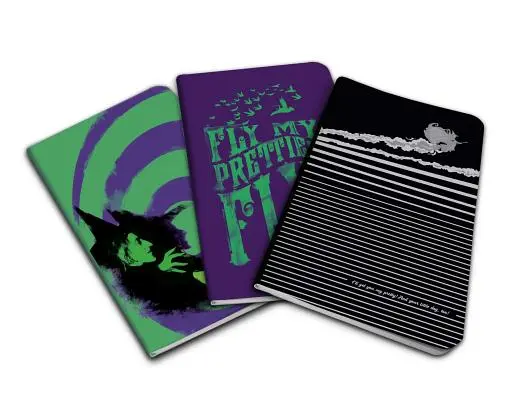 Kolekcia vreckových zápisníkov Čarodejníka zo krajiny Oz (sada 3 kusov) - The Wizard of Oz Pocket Notebook Collection (Set of 3)