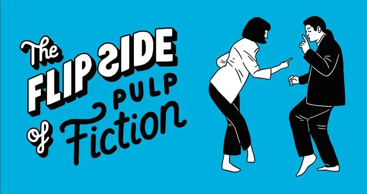 Odvrátená strana Pulp Fiction: A Movie Flipbook (Kniha filmov) - The Flip Side of Pulp Fiction: A Movie Flipbook