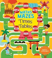 Matematické bludiská: Časové tabuľky - Maths Mazes: Times Tables