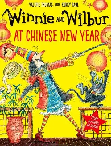 Winnie a Wilbur na čínsky nový rok pb/cd - Winnie and Wilbur at Chinese New Year pb/cd