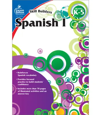 Španielčina I, ročníky K - 5 (Skill Builders), ročníky K - 5 - Spanish I, Grades K - 5 (Skill Builders), Grades K - 5