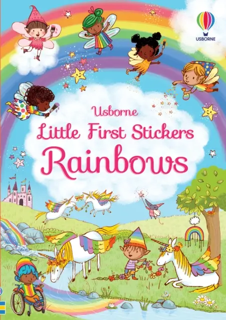 Malé prvé samolepky Dúhy - Little First Stickers Rainbows
