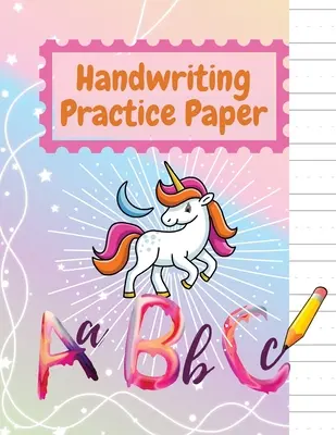 Rozkošný papier na písanie v materskej škole s linkami pre deti ABC Zošit s bodkovanými linajkovanými listami pre žiakov K-3 - Adorable Kindergarten writing paper with lines for ABC kids Notebook with Dotted Lined Sheets for K-3 Students