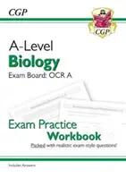 A-Level Biology: Cvičný zošit na skúšku OCR A 1. a 2. ročník - obsahuje odpovede - A-Level Biology: OCR A Year 1 & 2 Exam Practice Workbook - includes Answers