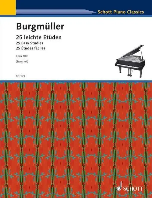 25 etud, op. 100: pre klavír - 25 Etudes, Op. 100: For Piano